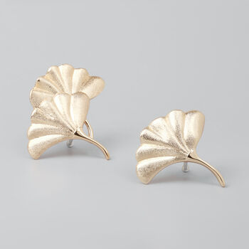 G Decor Gold Leaves Door Knobs, 3 of 8