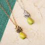 Pineapple Charm Necklace, thumbnail 1 of 2