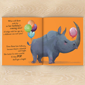 Kids Birthday Gift Personalised Story Book, 9 of 11