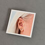 Great Teacher Sterling Silver Apple Earrings, thumbnail 8 of 10