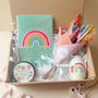Rainbow Gift Hamper With Dried Flowers, thumbnail 1 of 5