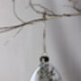 Dried Flower Glass Christmas Tree Baubles, thumbnail 2 of 6