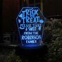 Personalised Trick Or Treat Halloween Solar Light, thumbnail 5 of 7