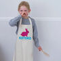 Personalised Easter Bunny Apron, thumbnail 2 of 6
