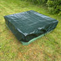 Sage Green Veggie And Herb Raised Bed With Cover, thumbnail 1 of 9