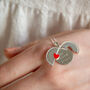 Personalised Peekaboo Heart Enamel Charm Locket, thumbnail 2 of 3