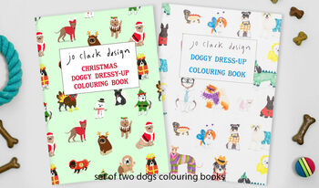 Christmas Doggy Dress Up Colouring Book, 9 of 9