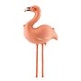 Flamingo Walking Pet Foil Balloon, thumbnail 1 of 3
