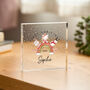 Personalised First Christmas Gift Acrylic Plaque, thumbnail 3 of 6