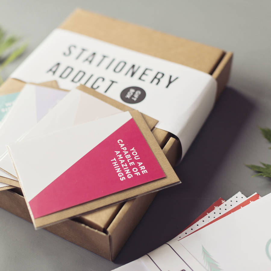 Stationery Addict Gift Set By doodlelove