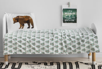 Bear In The Woods Bedding Set, 3 of 4