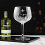 Personalised Crystal Icon Gin Goblet, thumbnail 3 of 6