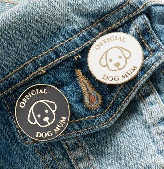 Official Dog Mum Enamel Pin, 2 of 12