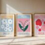 Personalised Birth Flower Art Print, thumbnail 3 of 6