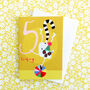 Lemur 5th Birthday Card, thumbnail 3 of 5