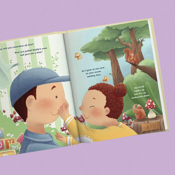 Personalised Children's Book, First Father's Day, Magical Moments With Daddy, 10 of 12