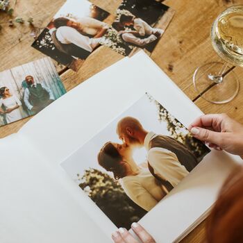 Printed Classic Wedding Photograph Album, 10 of 12