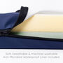 Anti Microbial Memory Foam Dog Bed Mattress And Feather Bolster Pad, thumbnail 9 of 10