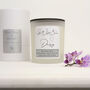 Personalised Get Well Soon Scented Soy Wax Candle, thumbnail 3 of 12