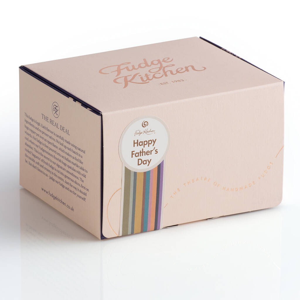 Father's Day Fudge Selection By Fudge Kitchen