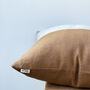 Cushion Cover Brown And Grey Abbey, thumbnail 4 of 5