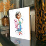 Dentist Caricature Gift Print, thumbnail 2 of 4