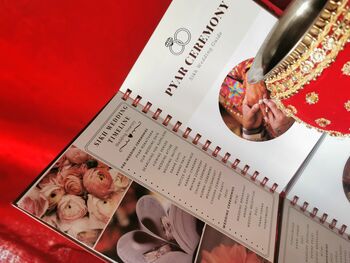 Red Sikh Wedding Guide And Planner, 5 of 7