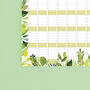 2024 Botanical Wall Calendar And Year Planner, thumbnail 4 of 5