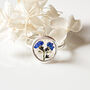Sterling Silver Forget Me Not Ring, thumbnail 2 of 4