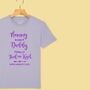 'Mummy And Daddy Finally Tied The Knot' Boys/Girls Wedding T Shirt, thumbnail 6 of 12