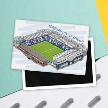 Birmingham City Fridge Magnet, St Andrew's Stadium, 2 of 2
