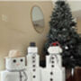 Plain Matt White Christmas Wrapping Paper Roll 10m Roll, thumbnail 5 of 12