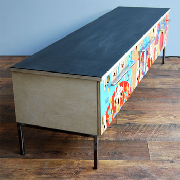 1970s Space Time Pinball Sideboard, 9 of 10