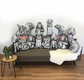 Personalised Animal 'Sofa Sculpture’ Cushion, 8 of 8