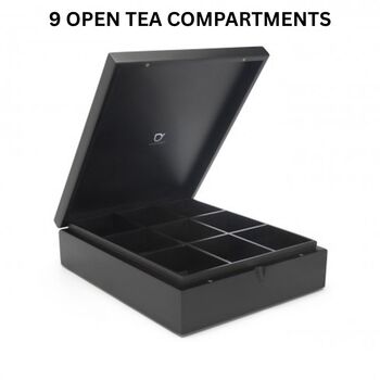 Tea Boxes Highest Quality In Bamboo Stained Black, 3 of 6