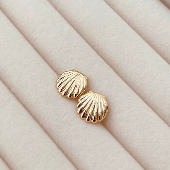 Shell Stud Earrings, 4 of 6