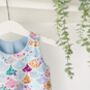 Mermaid Pattern Baby And Child Romper, thumbnail 2 of 4