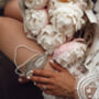 Luxury Silk And Pearl Wedding Garter, thumbnail 4 of 5