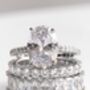Sterling Silver Stacking Eternity Ring For Women, thumbnail 6 of 6