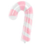 Christmas Pastel Candy Cane Foil Balloon, thumbnail 3 of 3
