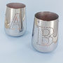 Silver Alphabet Letters Tea Light Holders By G Decor, thumbnail 3 of 11