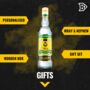 Personalised Happy Birthday Wray And Nephew White Overproof Rum Gift Set, thumbnail 2 of 4