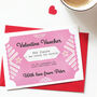 Personalised Ticket Anniversary Or Valentine Card, thumbnail 1 of 4