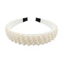 Pearl Linear Headband, thumbnail 1 of 2