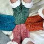 Personalised Chenille Slipper Socks, thumbnail 2 of 9