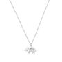 Sterling Silver Hamster Necklace With Personalisation, thumbnail 2 of 10