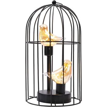 Birdcage Decorative Lamp Battery Operated Cordless, 9 of 10