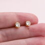 'Friends Are Diamonds' Sterling Silver Earrings, thumbnail 6 of 8