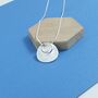 Sterling Silver Cassini Pendant, thumbnail 2 of 4
