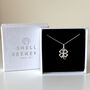 Four Leaf Clover Sterling Silver Necklace, thumbnail 1 of 8